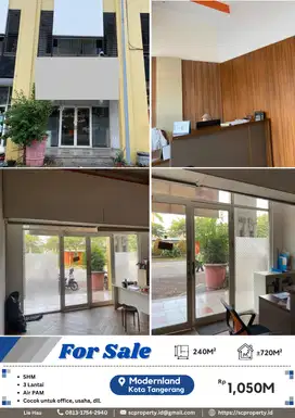 Dijual Ruko Siap Huni!!! di Metropolis Modernland, Kota Tangerang