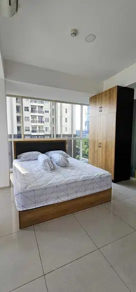 Di sewakan apartemen studio extra besar di pacific garden dekat BINUS