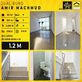1,2 M  Dijual Ruko Amir Mahmud Cimahi lt 80 lb 160 SHM 2 lantai