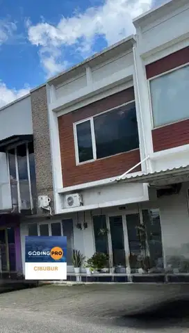 Ruko 2 Lantai Hadap Jalan Utama di Kota Wisata Cibubur