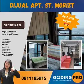 Jual Apartemen St. Moritz New Royal Tower Kembangan Jakarta Barat
