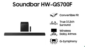 Soundbar Samsung Q-SERIES 2025 HW-QS700F 3.1.2CH DOLBY ATMOS
