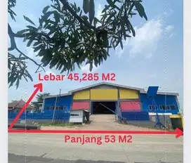 Jual tanah dangunan di karawang barat