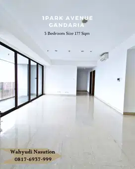 Dijual Apartment 1Park Avenue Gandaria Special Unit 3 Bedroom