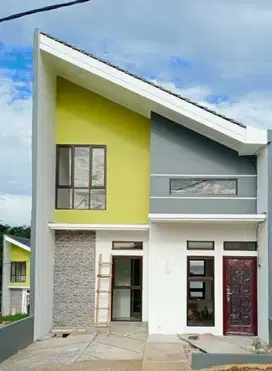 Rumah 2 lantai di kemang Bogor, strategis dekat rencana tol Parung