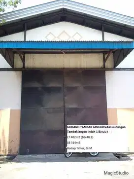 Gudang Murah Mutiara Tambak Langon dekat Margomulyo pelabuhan perak