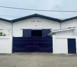 Disewakan Harga Murah Gudang Sentra Benda Tangerang Akses Kontainer