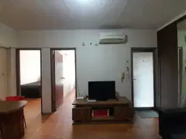 Disewakan Apartemen Mediterania Garden 1, 2BR Furnished Luas 40,5m2