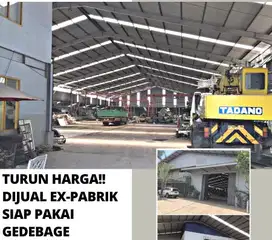 Jual EX Pabrik Baja Di GedeBage Pabrik Gede Bage Bandung Siap Bakai