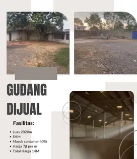 Jual Gudang Di Kawasan Industri Cimareme Batujajar Bandung Barat
