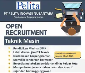 Teknik Mesin / Teknisi