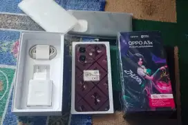 Oppo a3x 6/128 pemakaian singkat like new