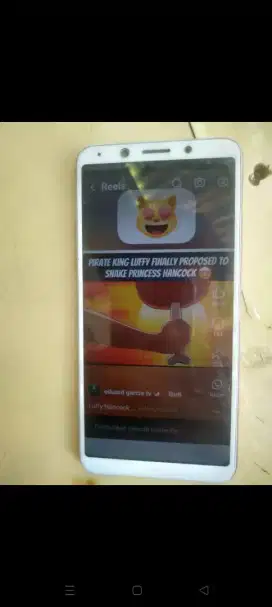 Dijual oppo F5 white gold