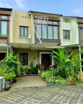 DIJUAL  RUMAH SIAP HUNI STRATEGIS DI ROSELLE GARDEN TOWN HOUSE CIPUTAT