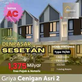 Jual Rumah dekat RS Kampus Sanglah Udayana Sesetan Denpasar Bali