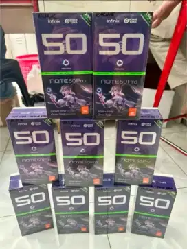 Murah new infinix Note 50 pro 8/256 resmi bs kredit/bs TT