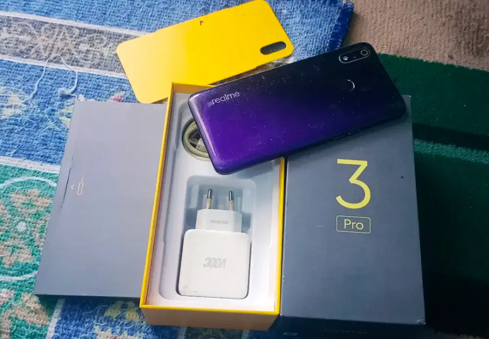 Realme 3pro 4/64 ori semua