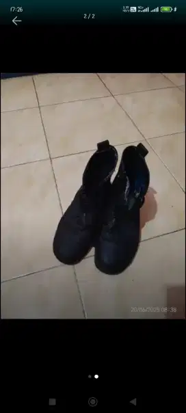 Sepatu pdl kulit jeruk