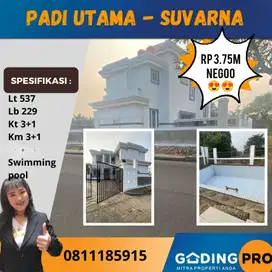Rumah Mewah Di Jl. Padi Utama Lt. 537 Suvarna Cikupa Tangerang