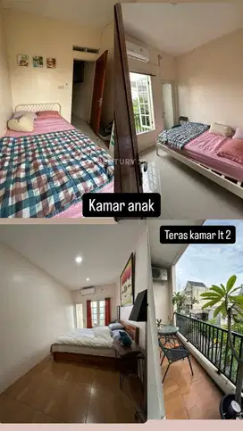 Dijual Rumah 3 Lantai Ada Rooftop Di Puri Bintaro Hijau AF16142