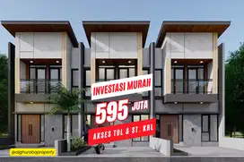 INVESTASI RUMAH 2 LANTAI 3KT MURAH DEKAT CIMANGGU CITY BOGOR, SHM