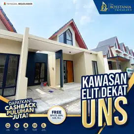 Hunian Eksklusif 7 Menit dari UNS dengan Harga Istimewa