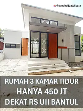 Rumah Siap Huni dekat RS UII Pandak Bantul Yogyakarta