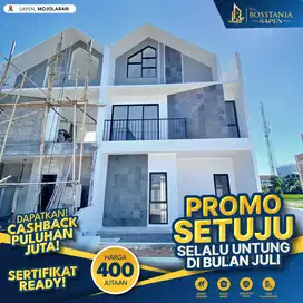 Bosstania Sapen: Rumah Idaman di Solo Timur, Banyak Cashback
