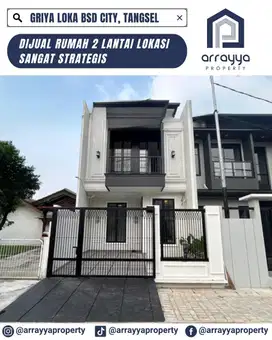 RUMAH BARU CANTIK DI JALAN BOULEVARD GRIYA LOKA BSD