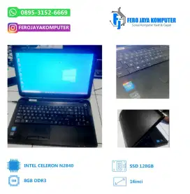 Jual laptop murah didepok toshiba 16in
