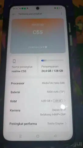 Jual cepat, aman realme c55