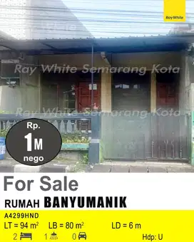 DIJUAL RUMAH DI BANYUMANIK A4299