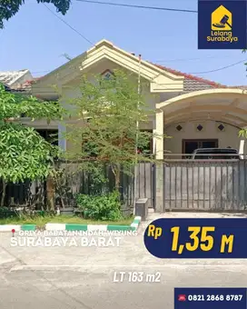 Rumah Griya Babatan Indah, Wiyung Surabaya