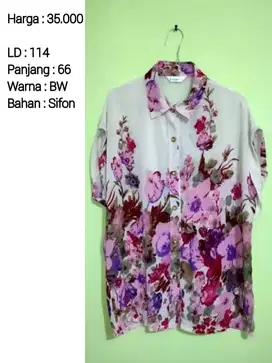 KEMEJA BUNGA SIFON
