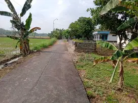 Pekarangan murah 500m² muka 19m jln 4m, kenokorejo polokarto sukoharjo