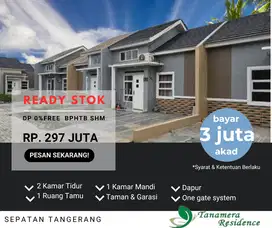 Rumah murah sepatan bayar 3 juta akad siap huni tanamera residence