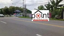 Tanah strategis siap bangun tepi jalan raya