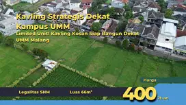 Tanah SHM Strategis Dekat UMM & Sengkaling – Akses Mudah, Lokasi Premi