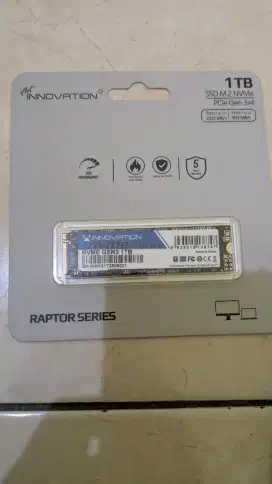 SSD M.2 NVMe 1 TB INNOVATION RAPTOR SERIES PCIe Gen 3x4