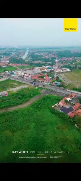Dijual Kavling strategis pinggir Tol Pantura Karawang