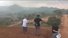 Jual tanah kavling SHM investasi menguntungkan di jalur puncak 2