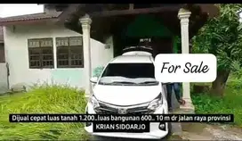 Tanah Selangkah ke Jalan By Pas Krian dekat Taman Sidoarjo, CITO (DND)