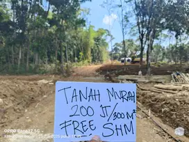 Tanah Vila Puncak dua Luas 300 Meter SHM Cocok Untuk Villa dan kebun