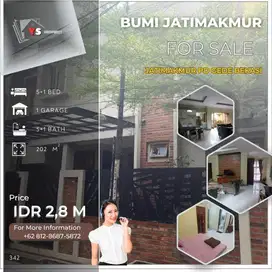 BUMI  JATIMAKMUR PD GEDE RUMAH 2 LT THN2023 LEBAR MUKA 10. 342
