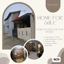 FOR SALE! Rumah Coklat Minimalis 1 Lantai di Harapan Jaya!