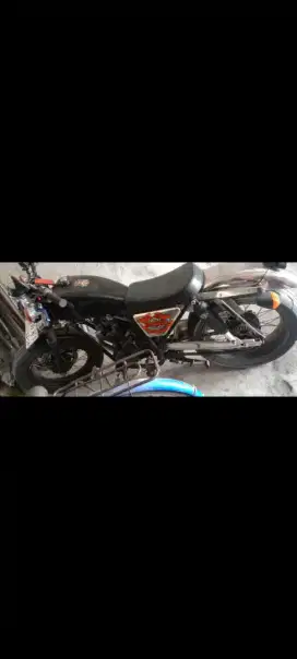 Di jual motor scorpio costum