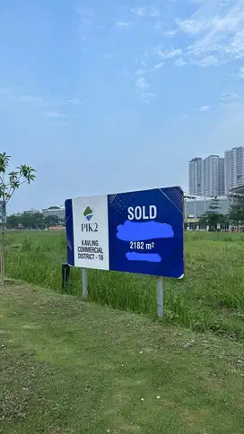 For Rent Kavling Komersial DIstrict PIK 2