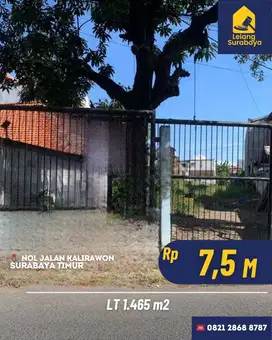 Tanah Surabaya Nol Jalan Kaliwaron