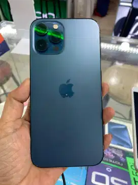 JUAL CEPAT IPHONE 12 PROMAX 128GB EKS  INTER  BLUE BH 85%