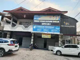 Di sewakan ruko siap pakai di jl purnama, lokasi strategis dan ramai